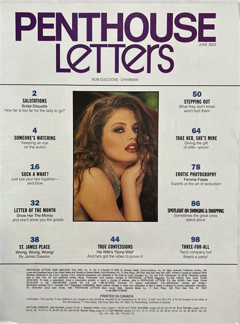 penthouse letters magazine|Penthouse Letters Archive